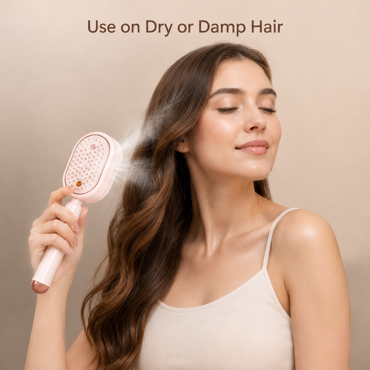 VeyraMist Electric Mist Hair Brush