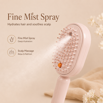 VeyraMist Electric Mist Hair Brush